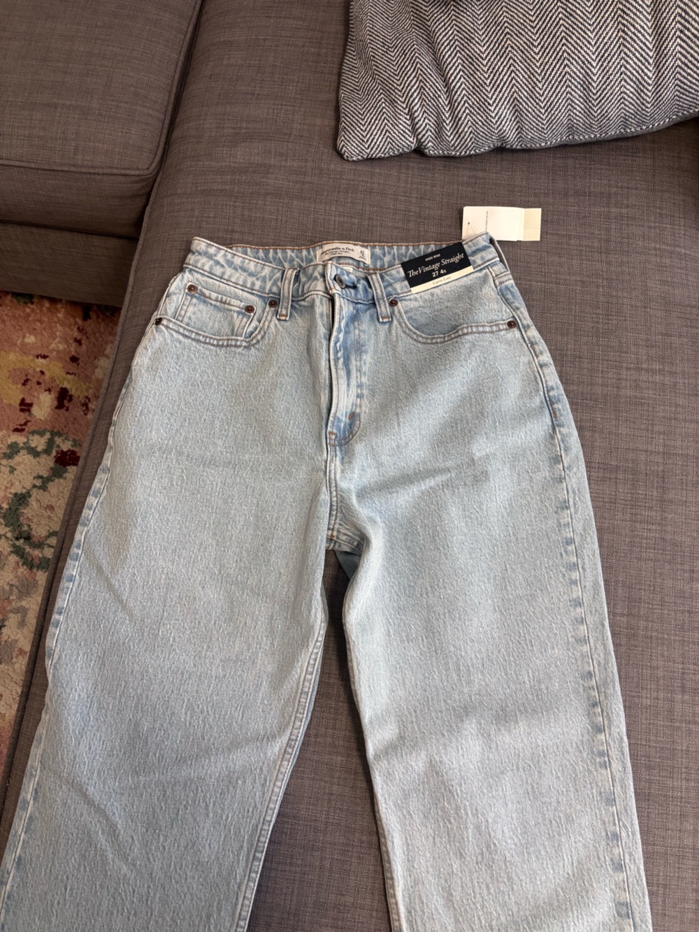 Abercrombie Curve Love Vintage Straighten BRAND NEW - Picture 5 of 6